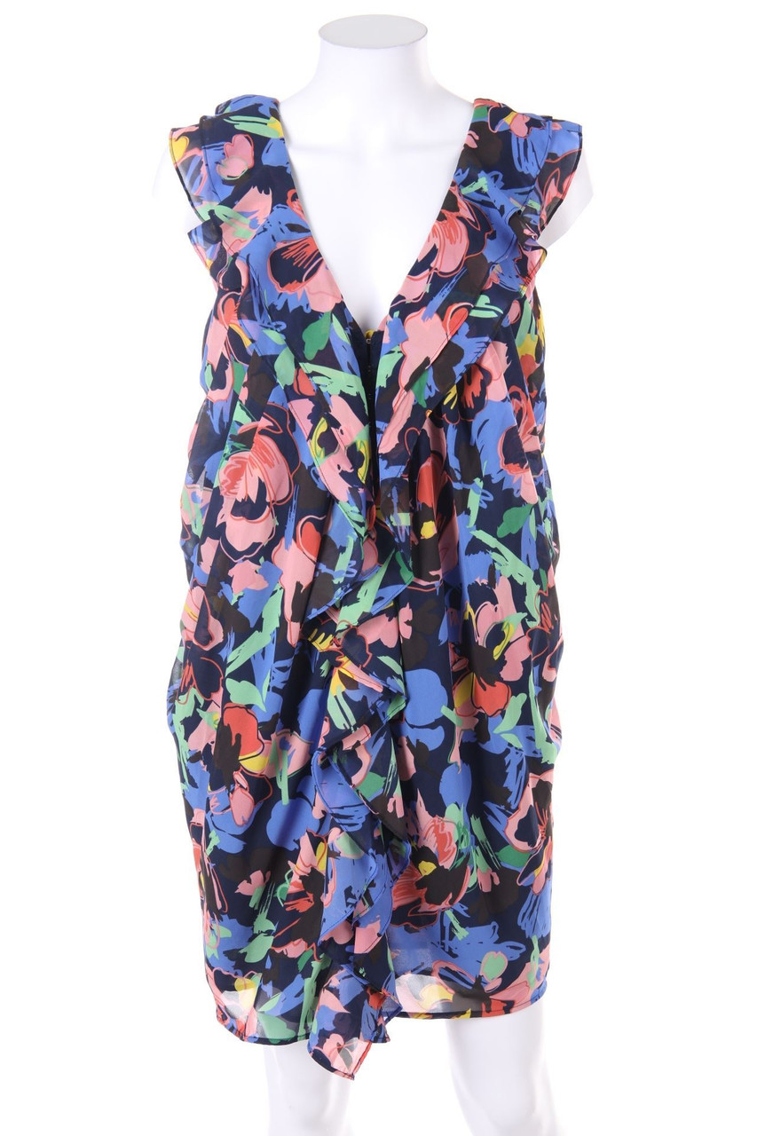 H&M - Kleid mit Volants - D 36
