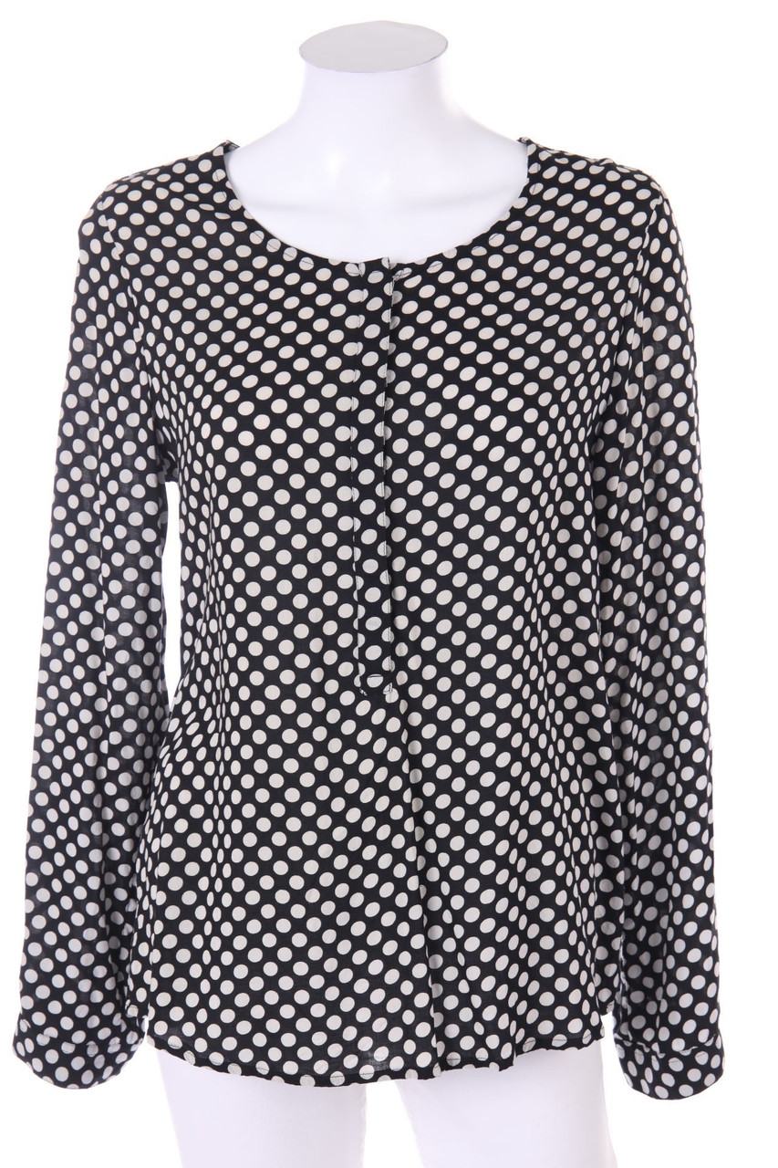 s.Oliver - Bluse mit Punkten - D 40