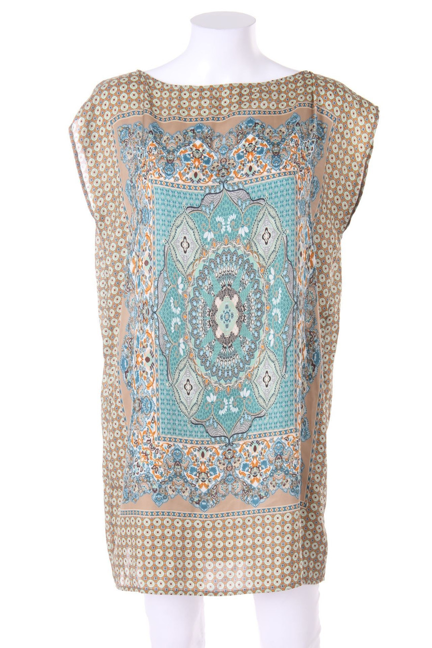 promod - Long-Blusentop mit Print - D 36-38