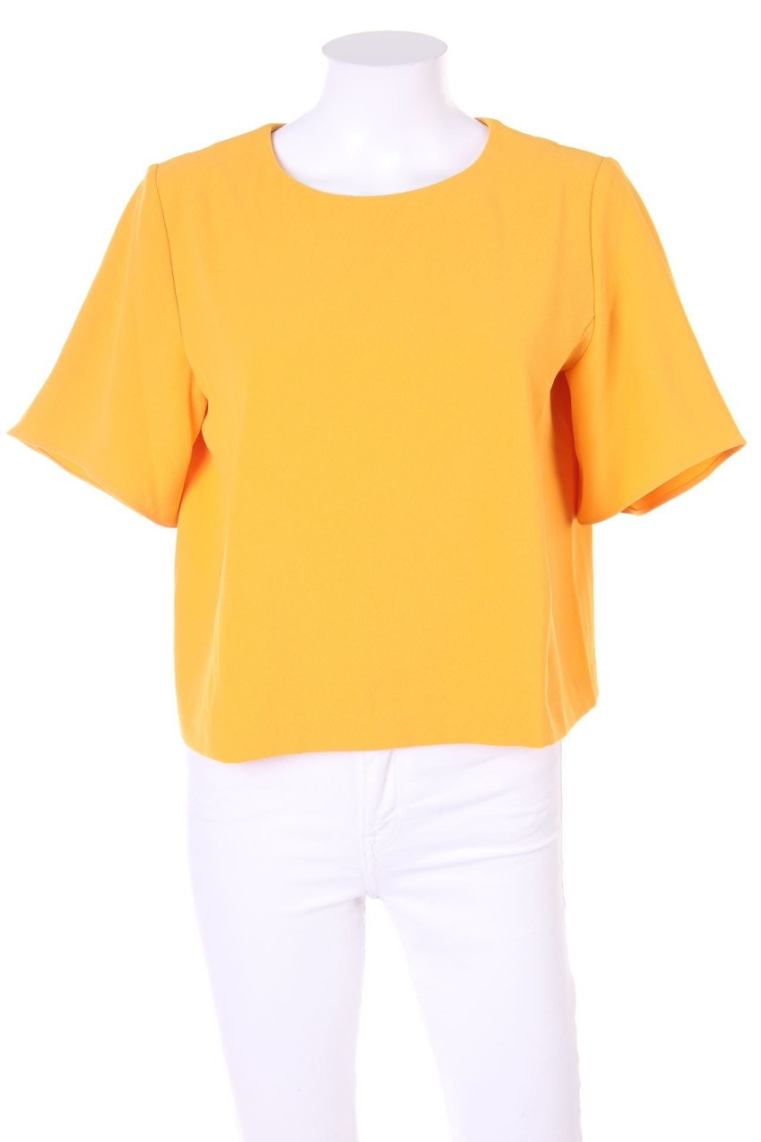 someday. - Oversize-Kurzarm-Bluse - D 36