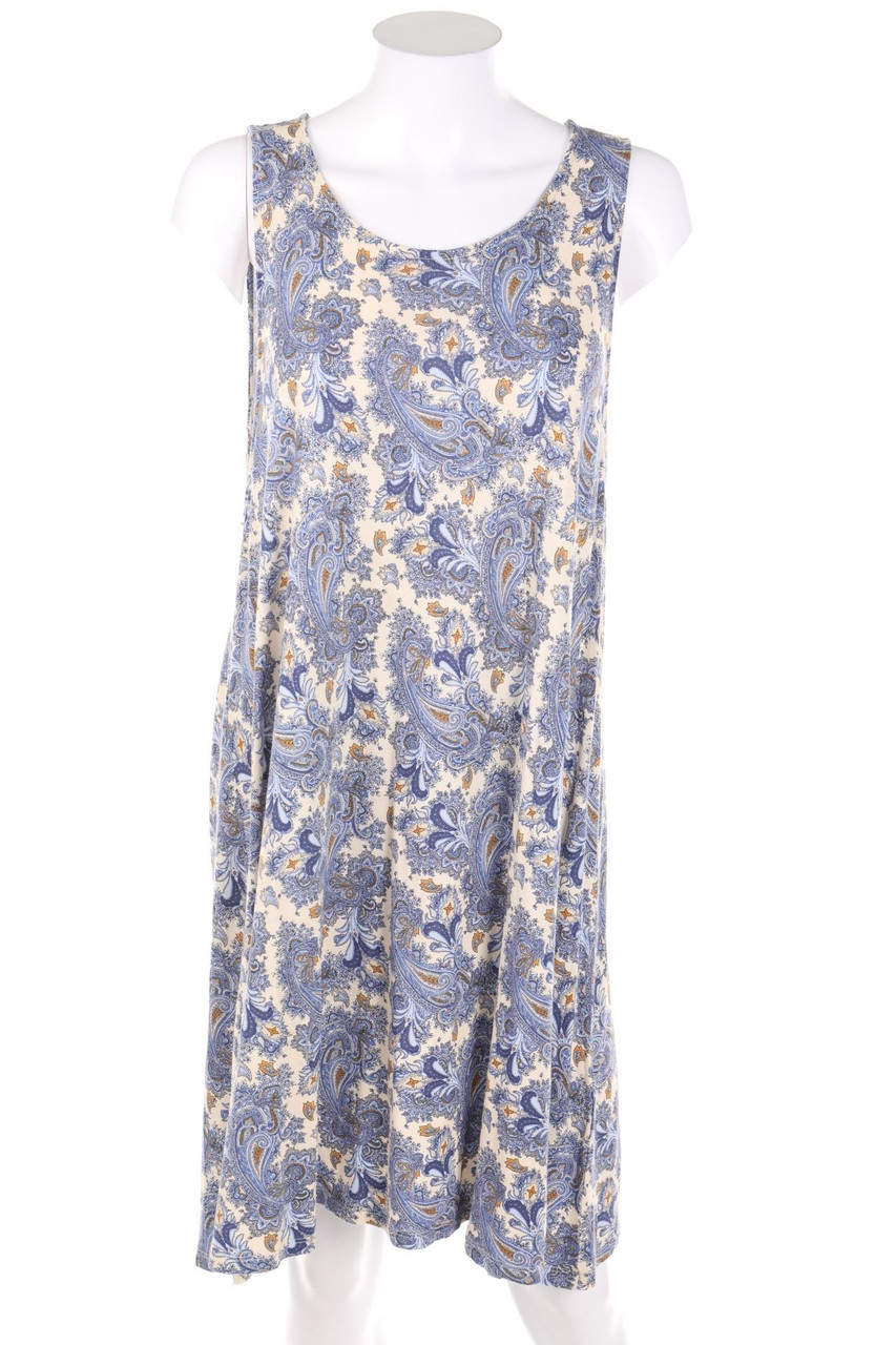 H&M - Kleid aus Jersey mit Paisley-Print - L