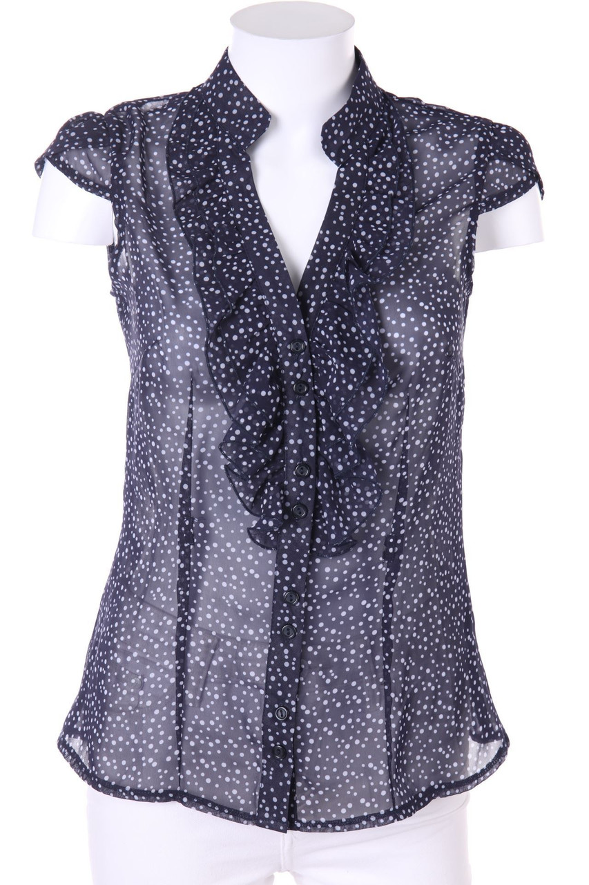 CLOCKHOUSE by C&A - Volants-Blusentop mit Punkten - D 36