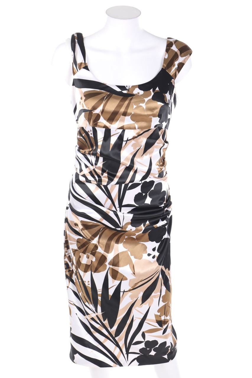 LONDON TIMES - Abendkleid mit Blumen-Print - D 32