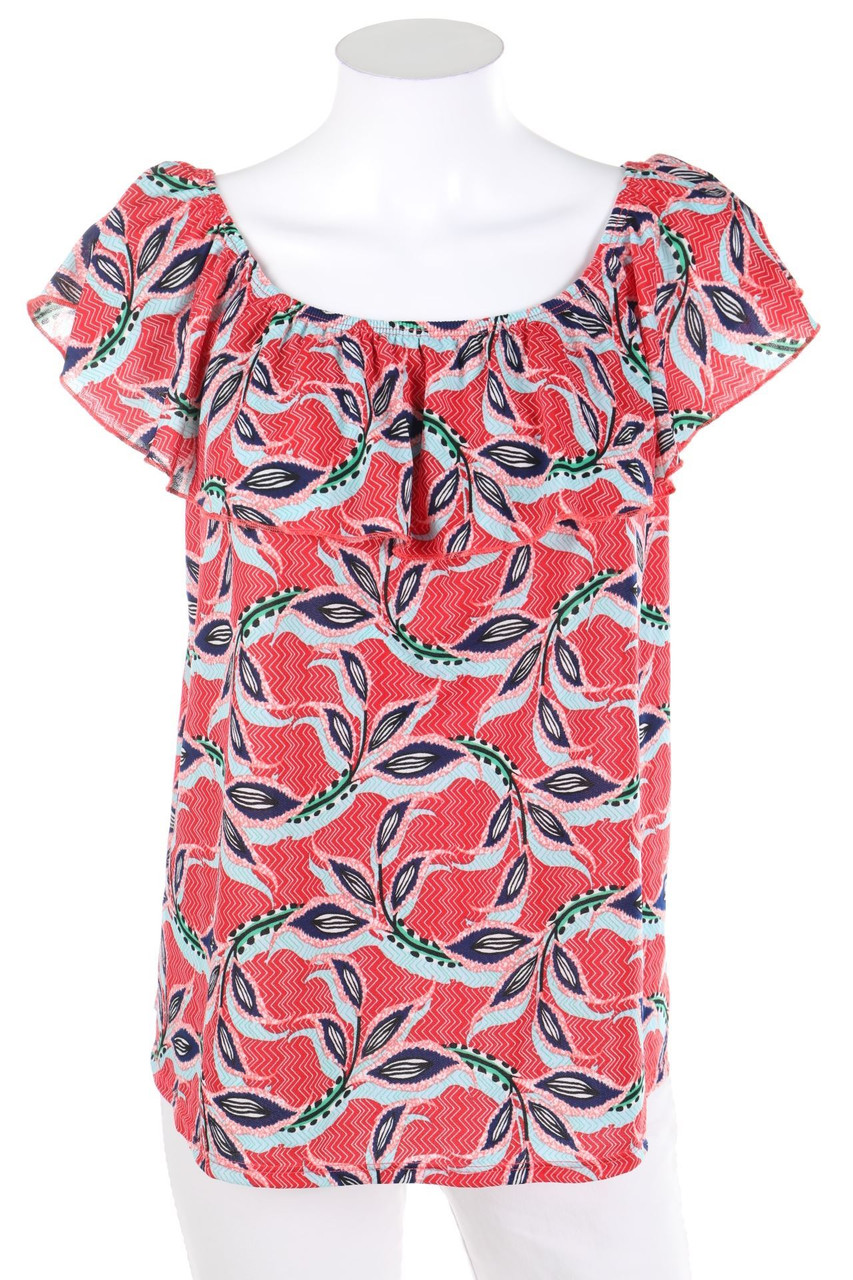 promod - Carmen-Bluse mit floralem Muster - D 40