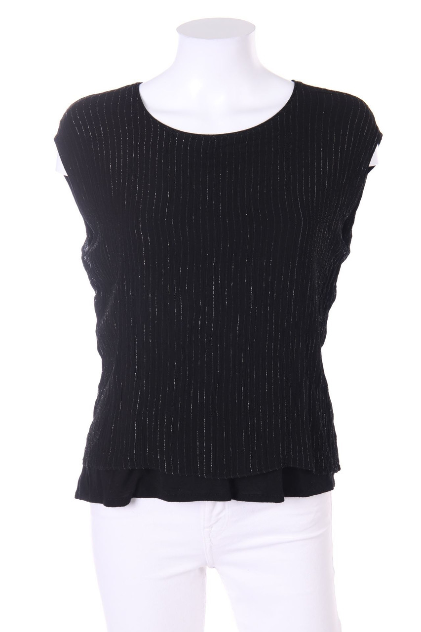 Massimo Dutti - Blusentop mit Streifen - L