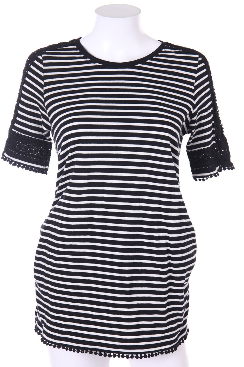 NEW LOOK MATERNITY - Kurzarm-Shirt mit Spitze - D 36