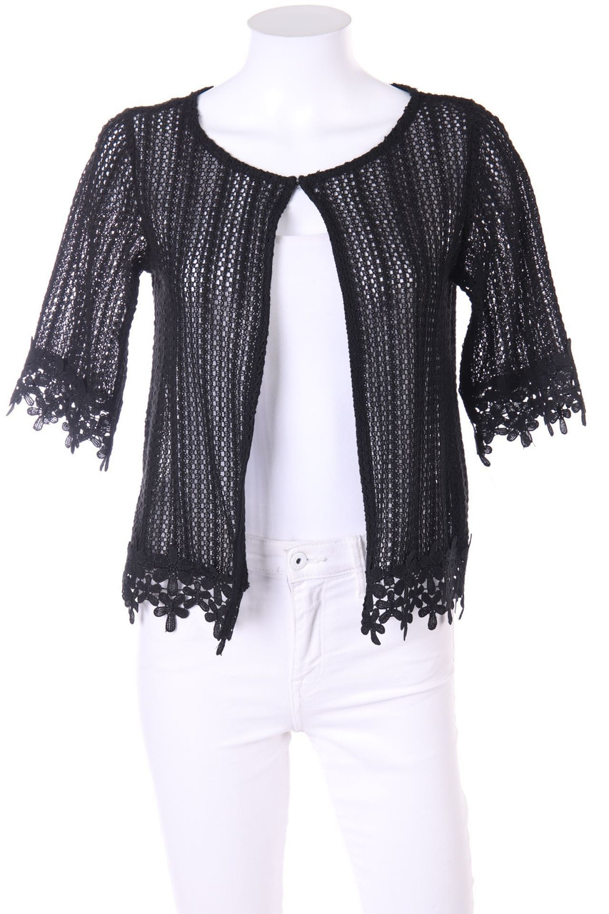 zebra - Boho-Cardigan aus Spitze - XS
