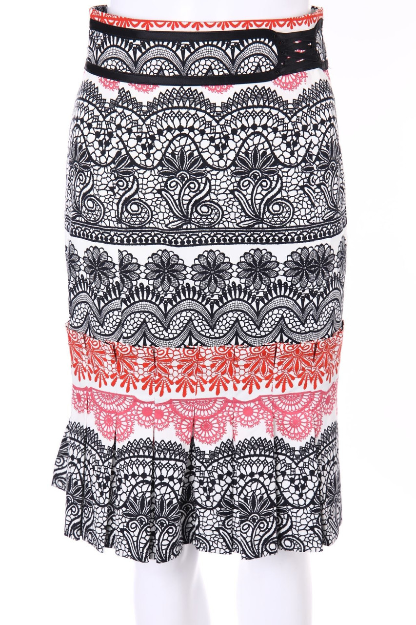 KAREN MILLEN - Rock mit floralem Muster - D 34