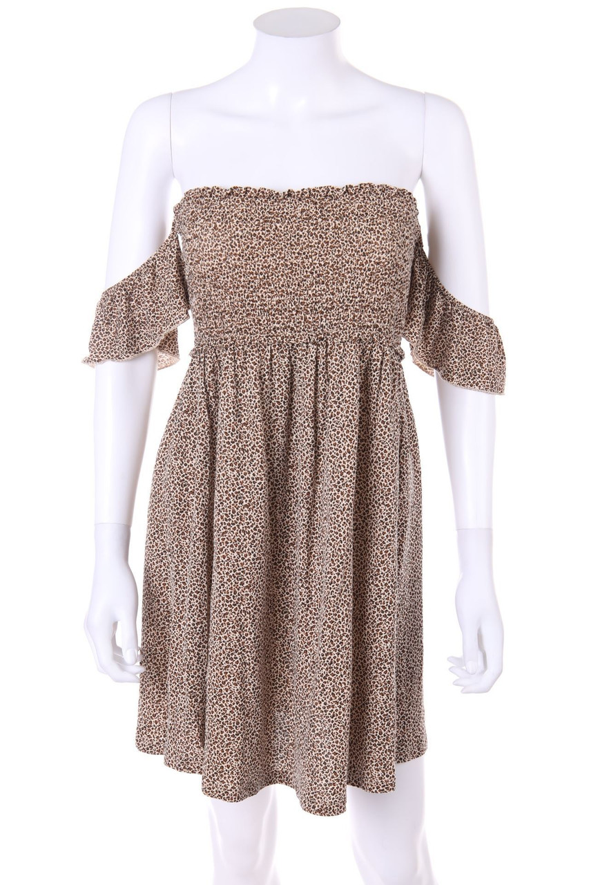 TEZENIS - Minikleid mit Leo-Print - L