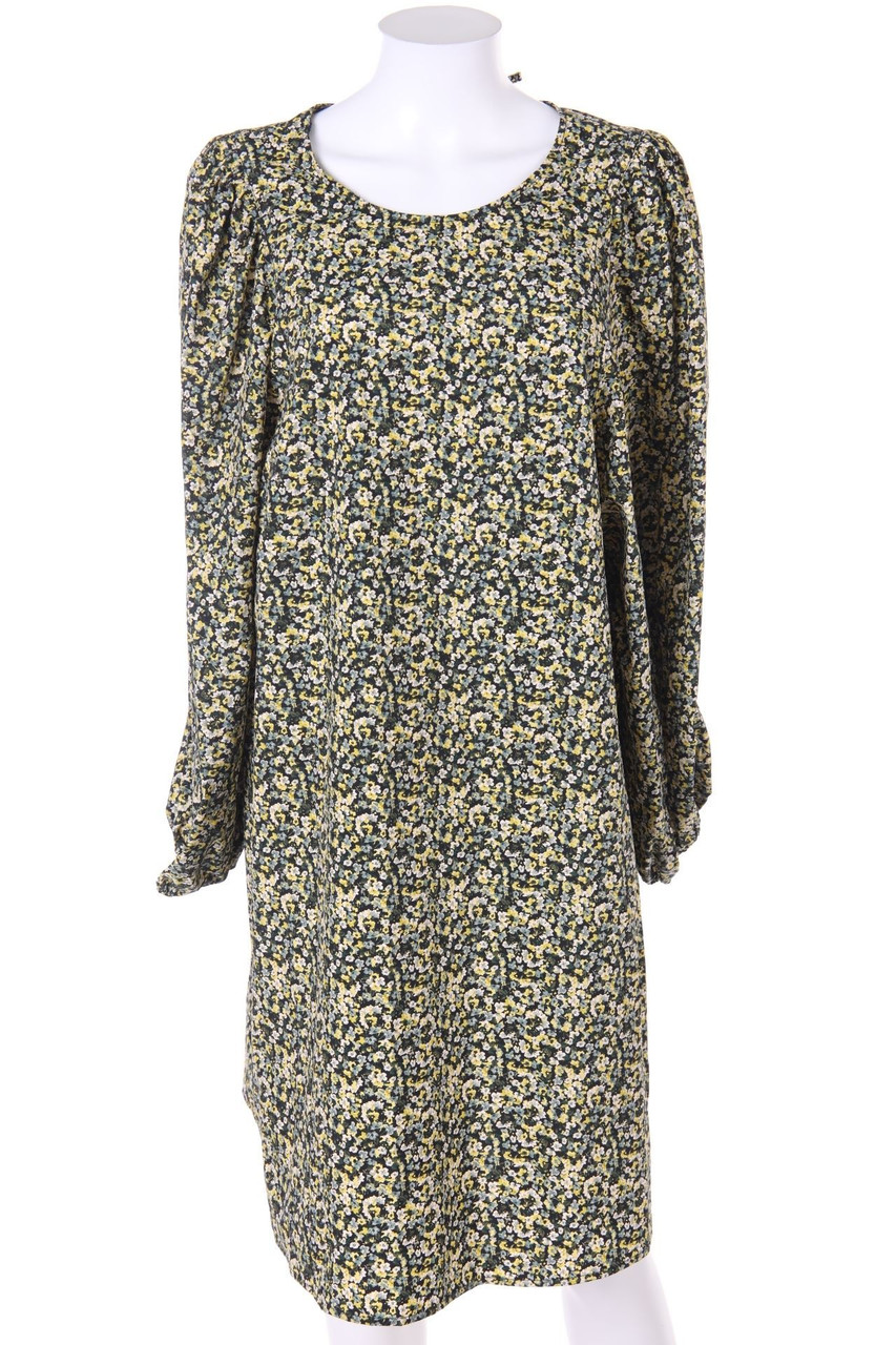 H&M - Kleid mit Blumen-Print - XL