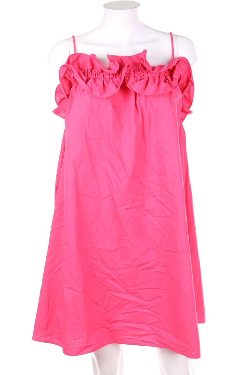 H&M - Träger-Kleid mit Volants - XS