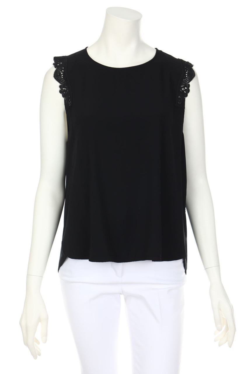 TARA JARMON - Blusentop mit Spitze - D 42