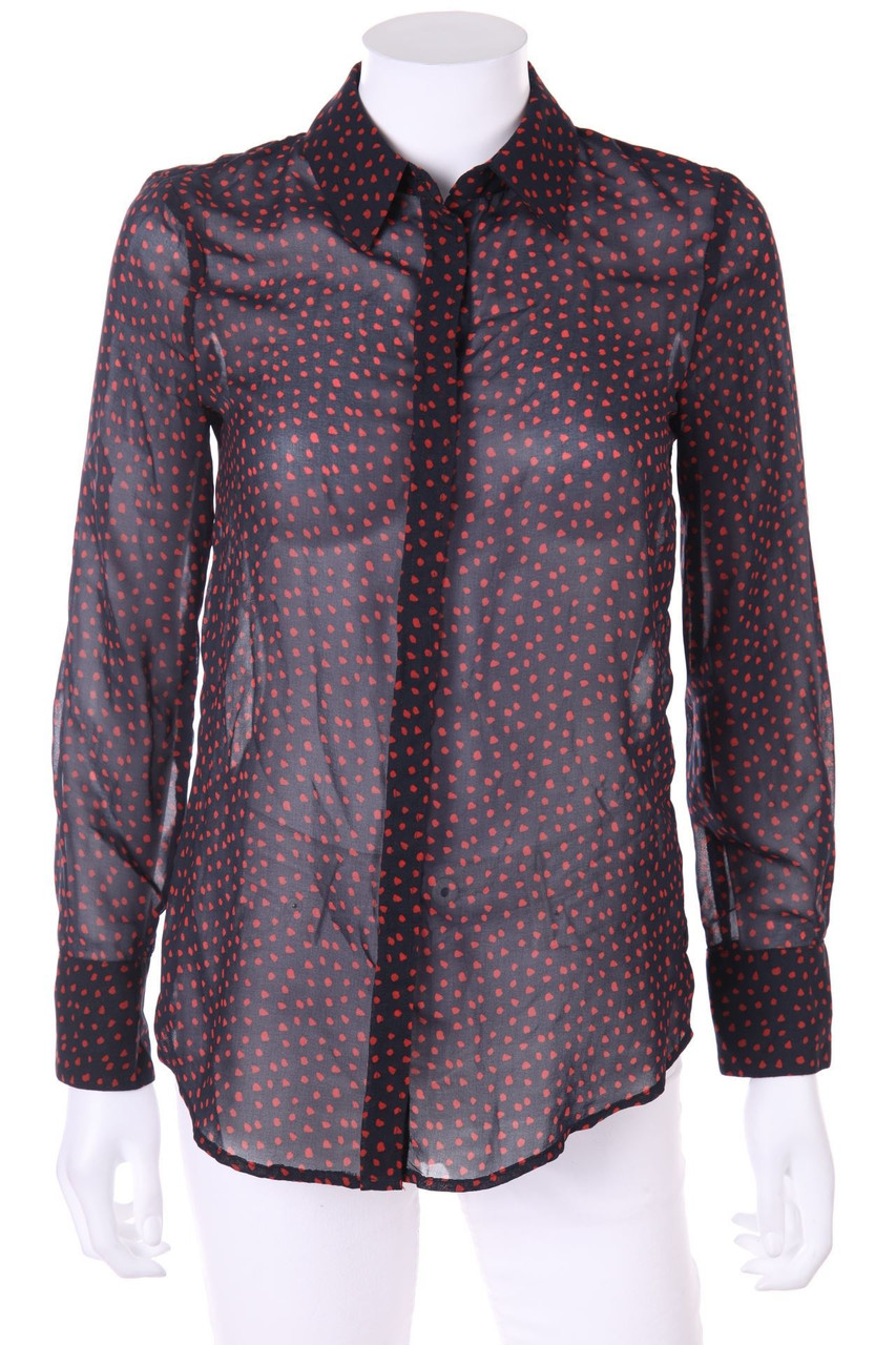 MANGO - Hemd-Bluse mit Punkten - XS