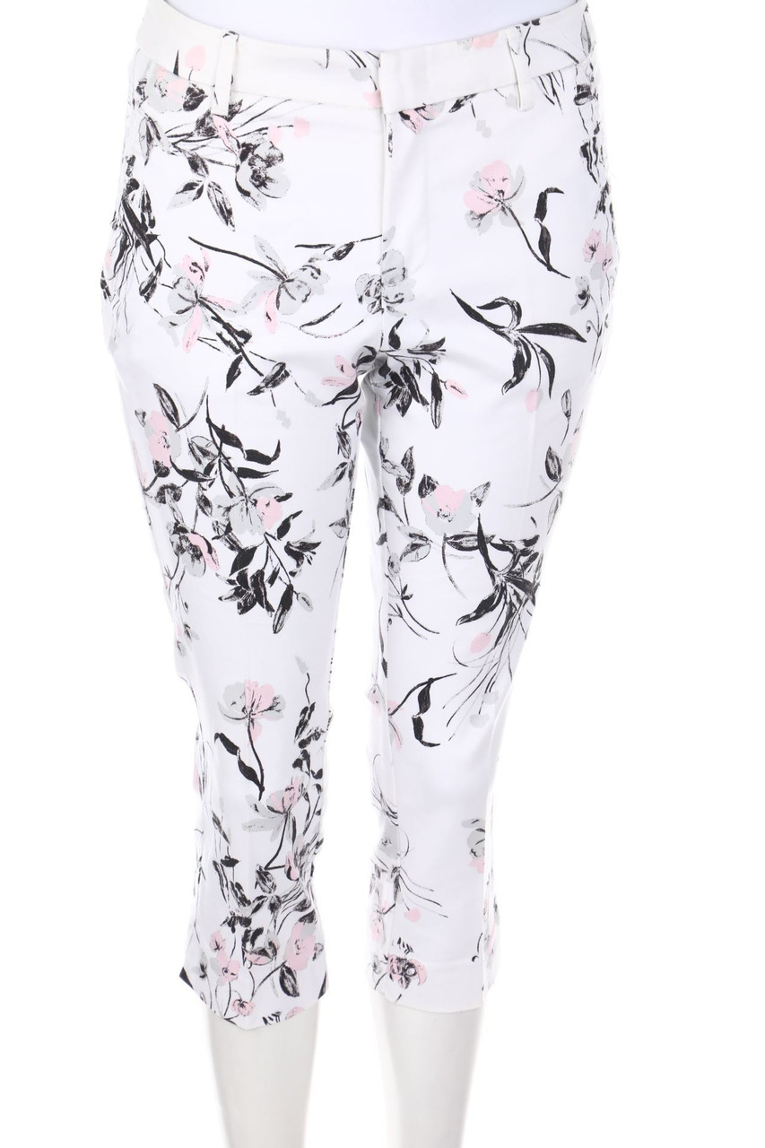 C&A - Cropped-Hose mit Blumen-Print - D 34