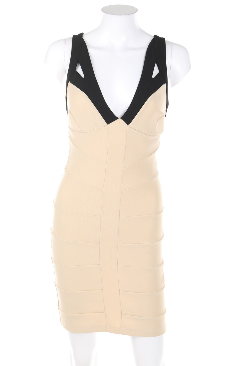 TALLY WEiJL - Two Tone-Party-Kleid mit tiefem Rückenausschnitt - XS