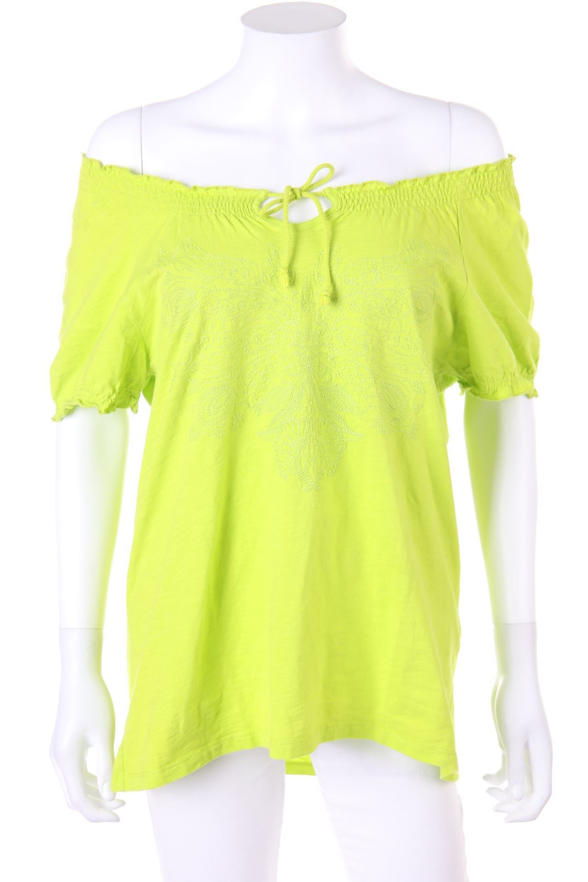 Yessica by C&A - Kurzarm-Shirt mit Stickereien - L