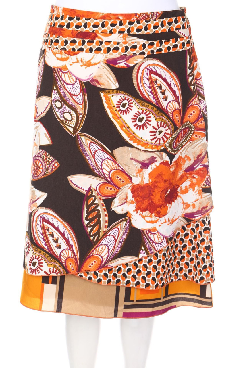 Betty Barclay - Midirock mit Muster - D 36