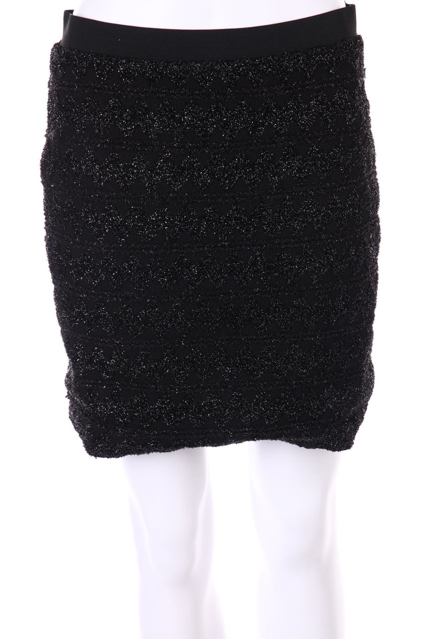 H&M DIVIDED - Glitzer-Party-Minirock - M