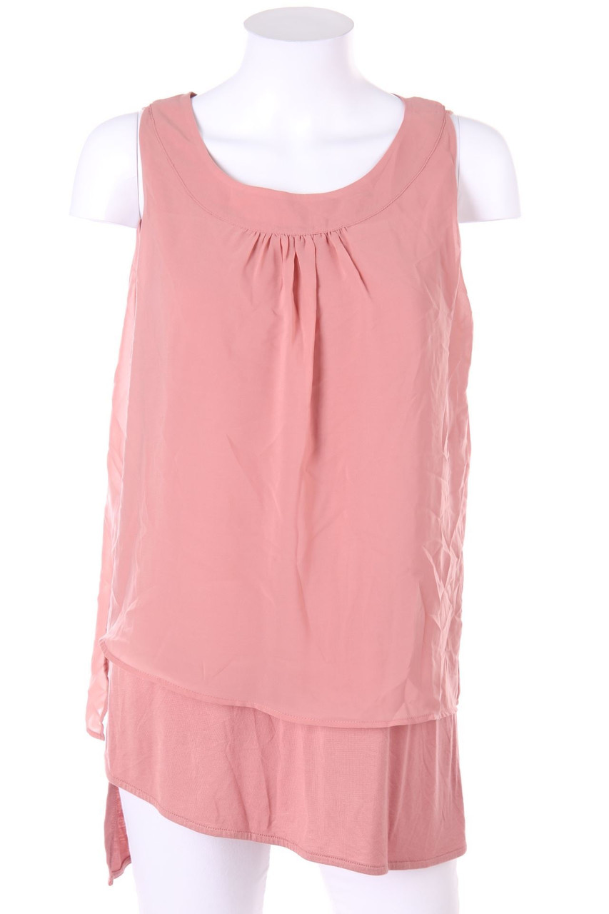 s.Oliver - Blusentop im Layer Look mit Chiffon - D 38