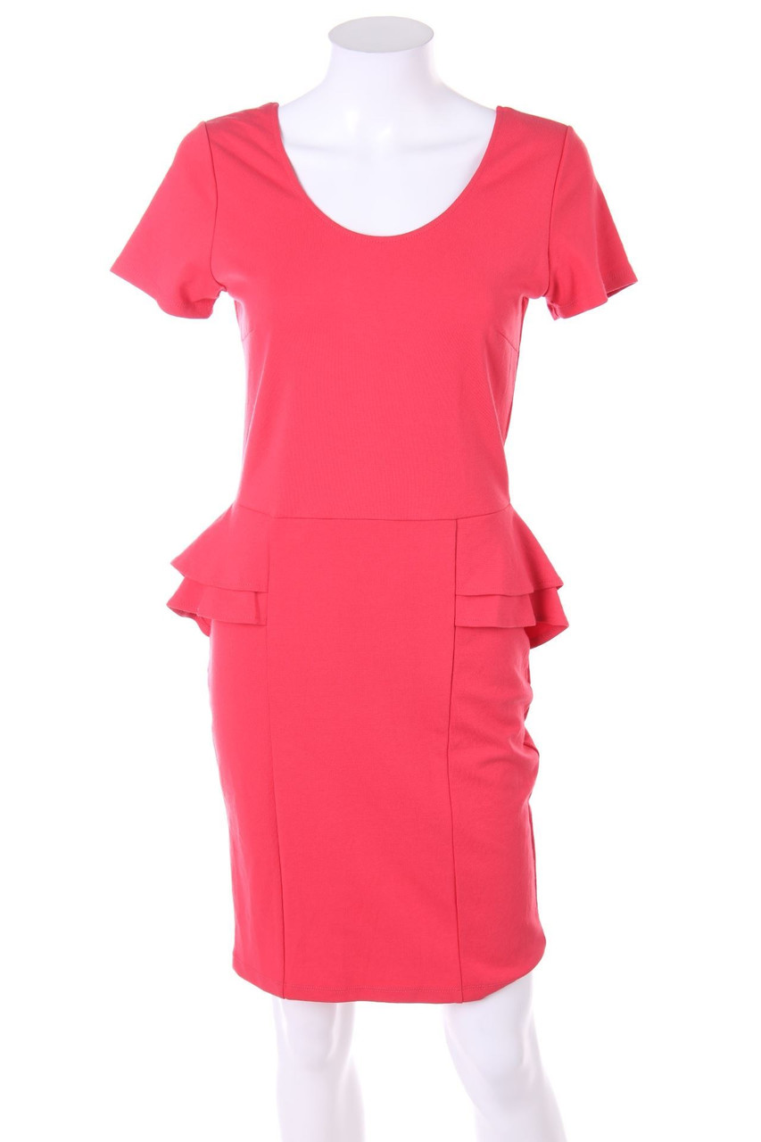 VILA - Abendkleid mit Schößchen - S