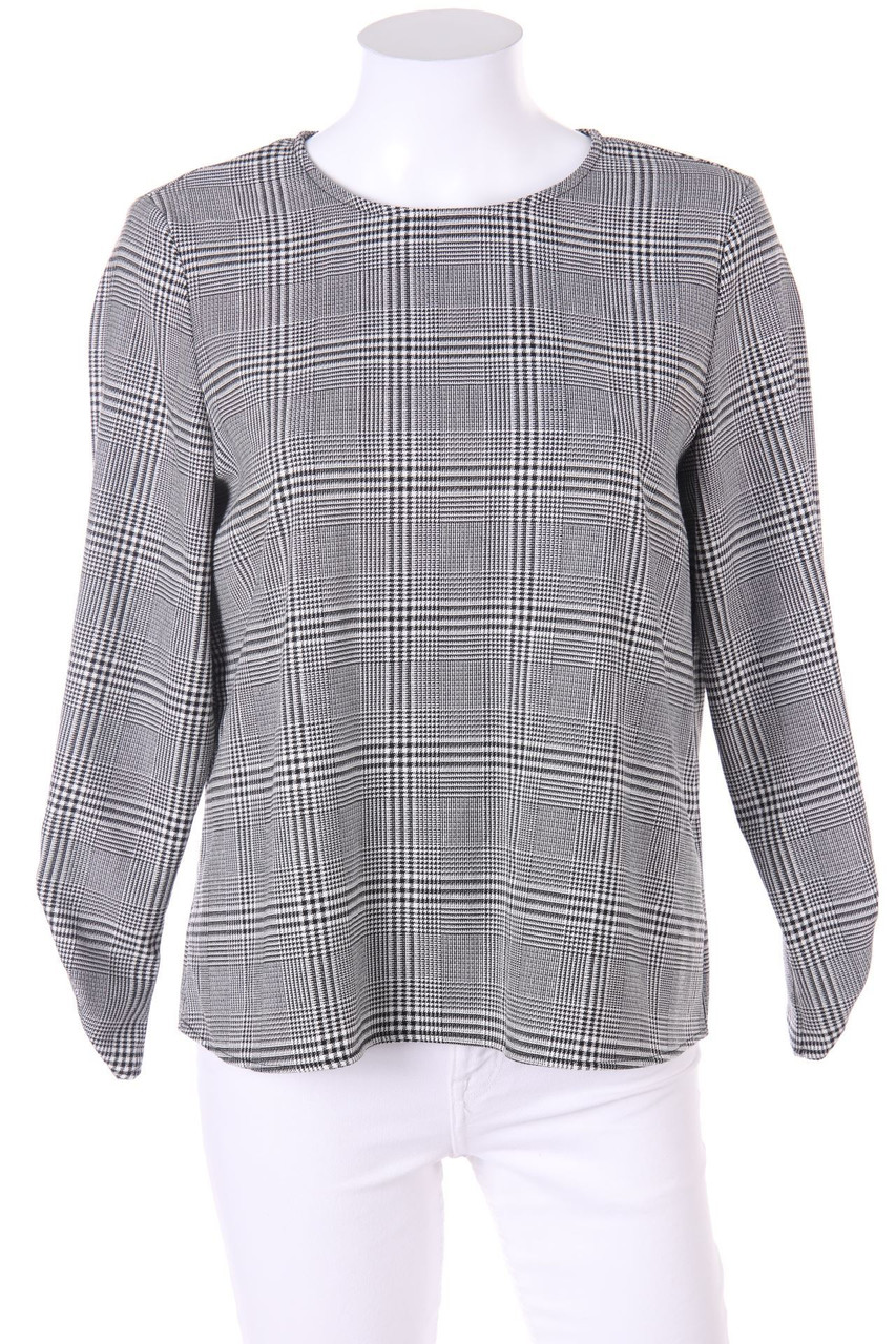 MANGO SUIT - Bluse mit Karo-Muster - S