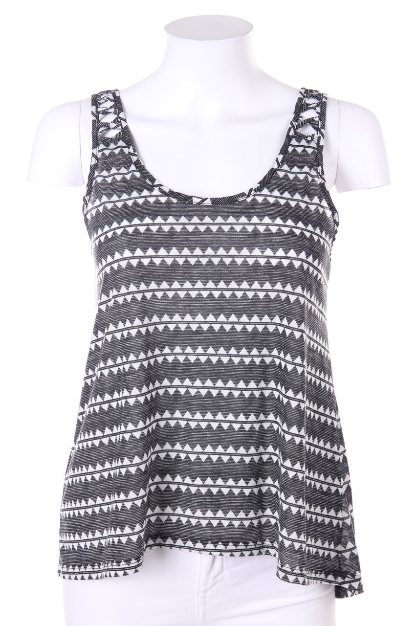 H&M - Top mit Ethno-Print - XS