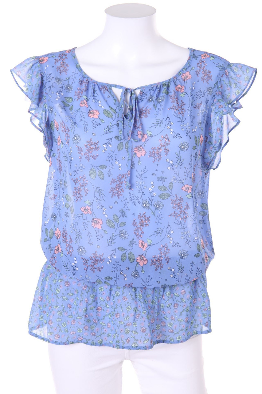 Yessica by C&A - Kurzarm-Bluse mit Blumen-Print - D 38