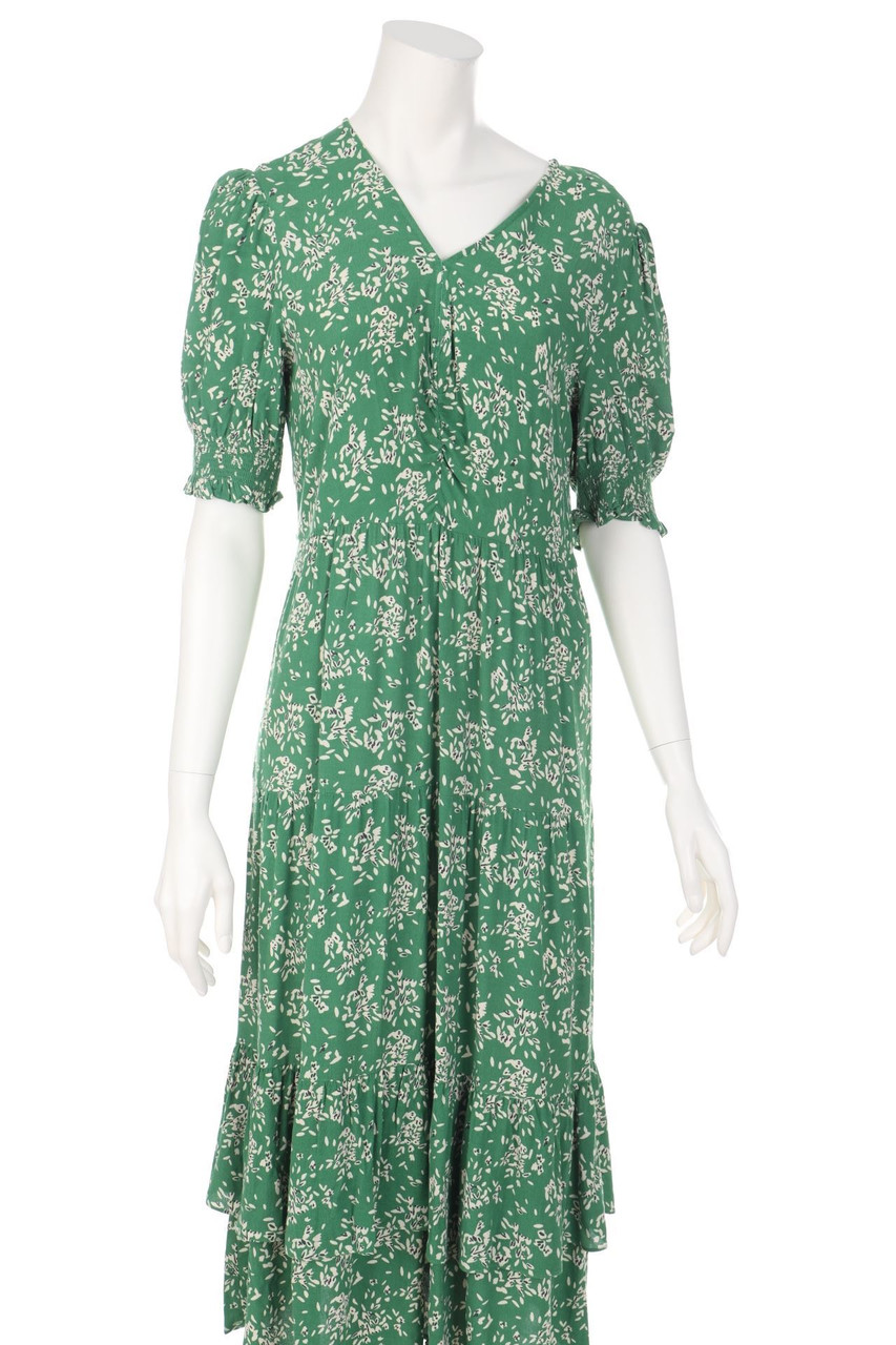 ba&sh - Maxi-Kleid mit Raffungen - D 38