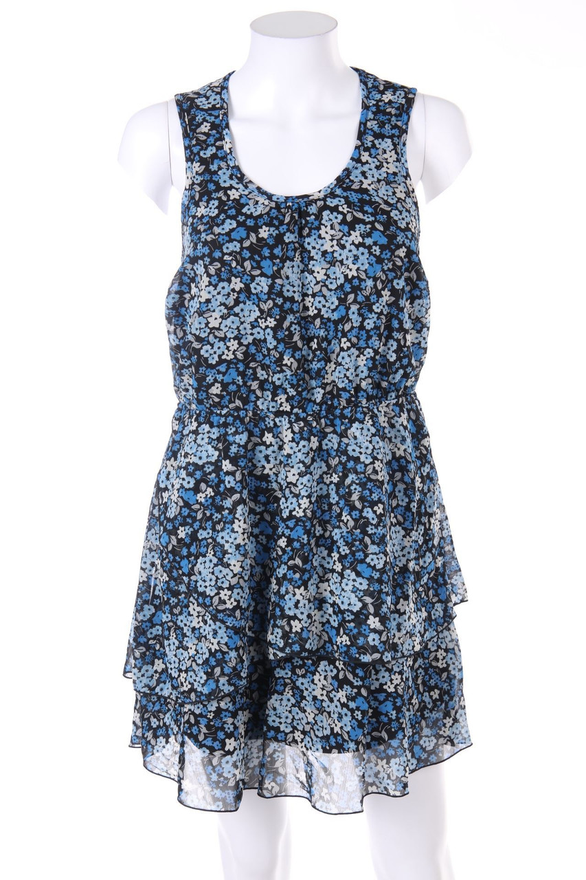 bonprix collection - Minikleid im Layer Look mit Blumen-Print - D 34