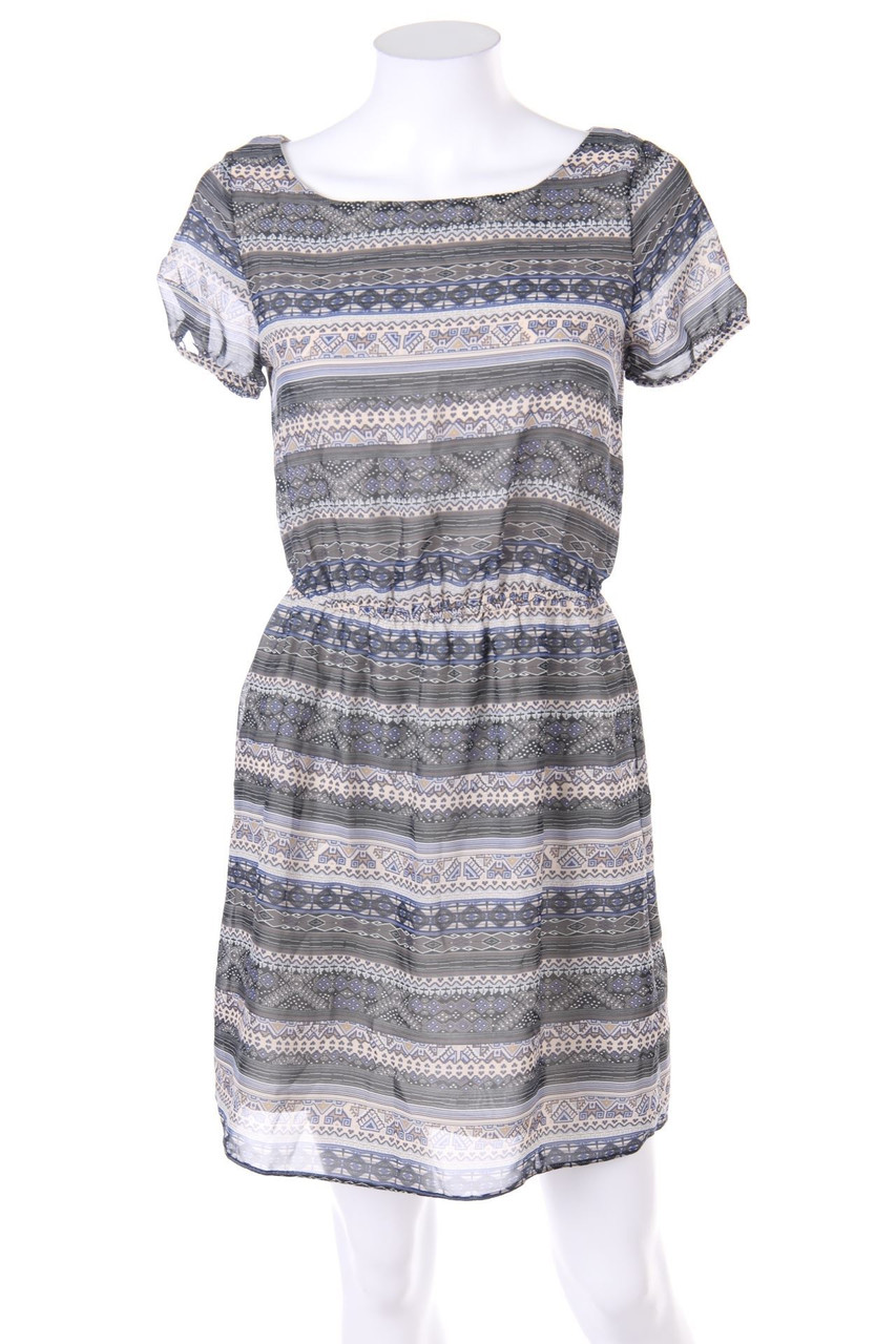 pieces - Minikleid mit Ethno-Print - XS