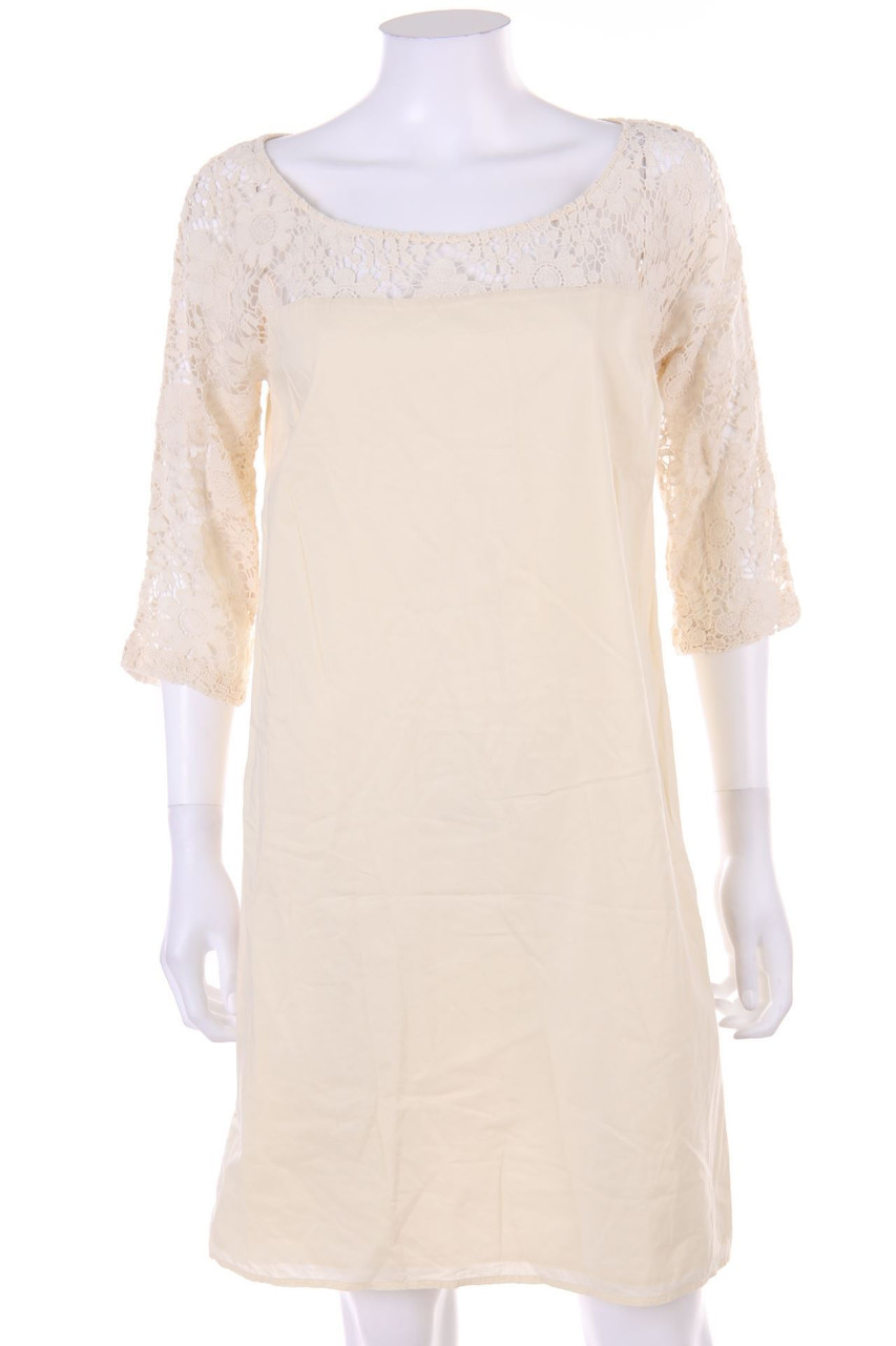 LES PETITES - Kleid mit Spitze - D 38