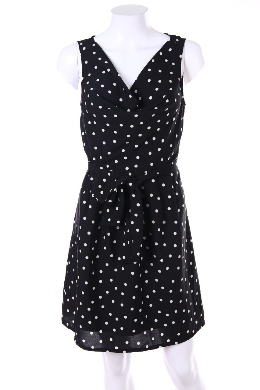 promod - Polka Dot-Abendkleid mit Falten - D 34-36