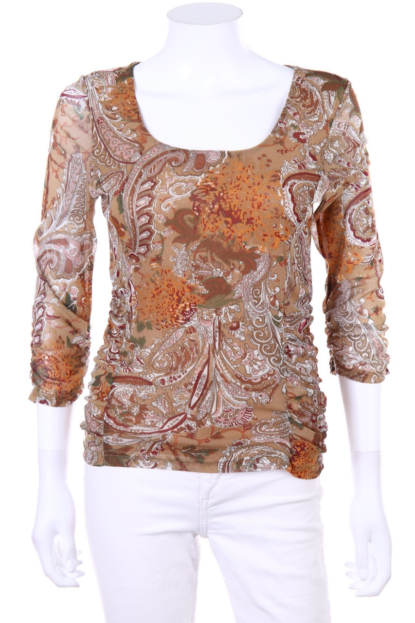 SELECTION s.Oliver - Bluse mit Raffungen - D 36