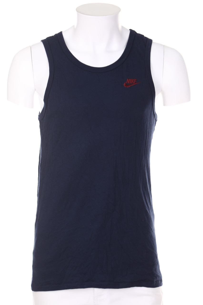 NIKE - Sport-Shirt mit Logo-Stickerei - S