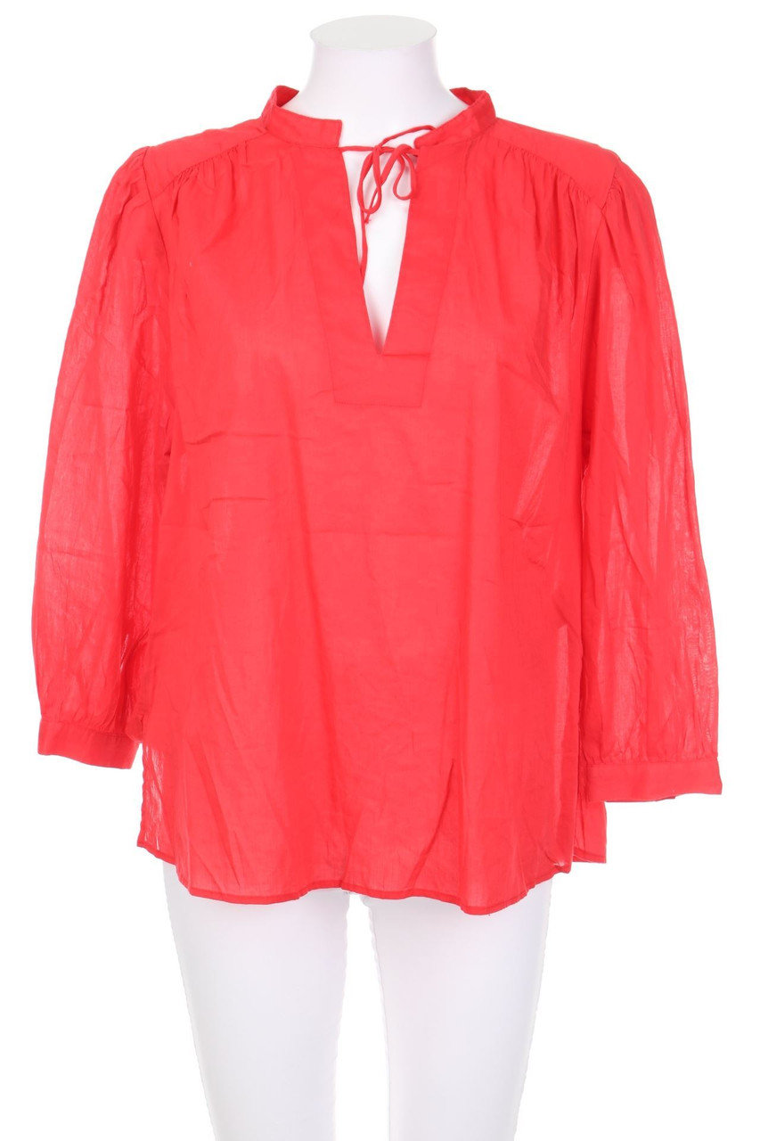 H&M LOGG - Tunika-Bluse mit Raffungen - D 36