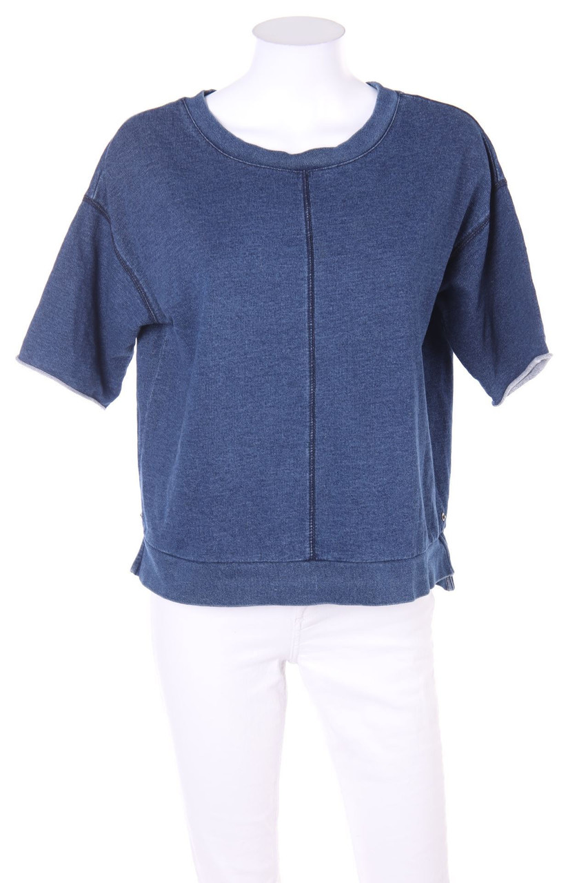 H&M LOGG - Sweatshirt in Denim-Optik - XS