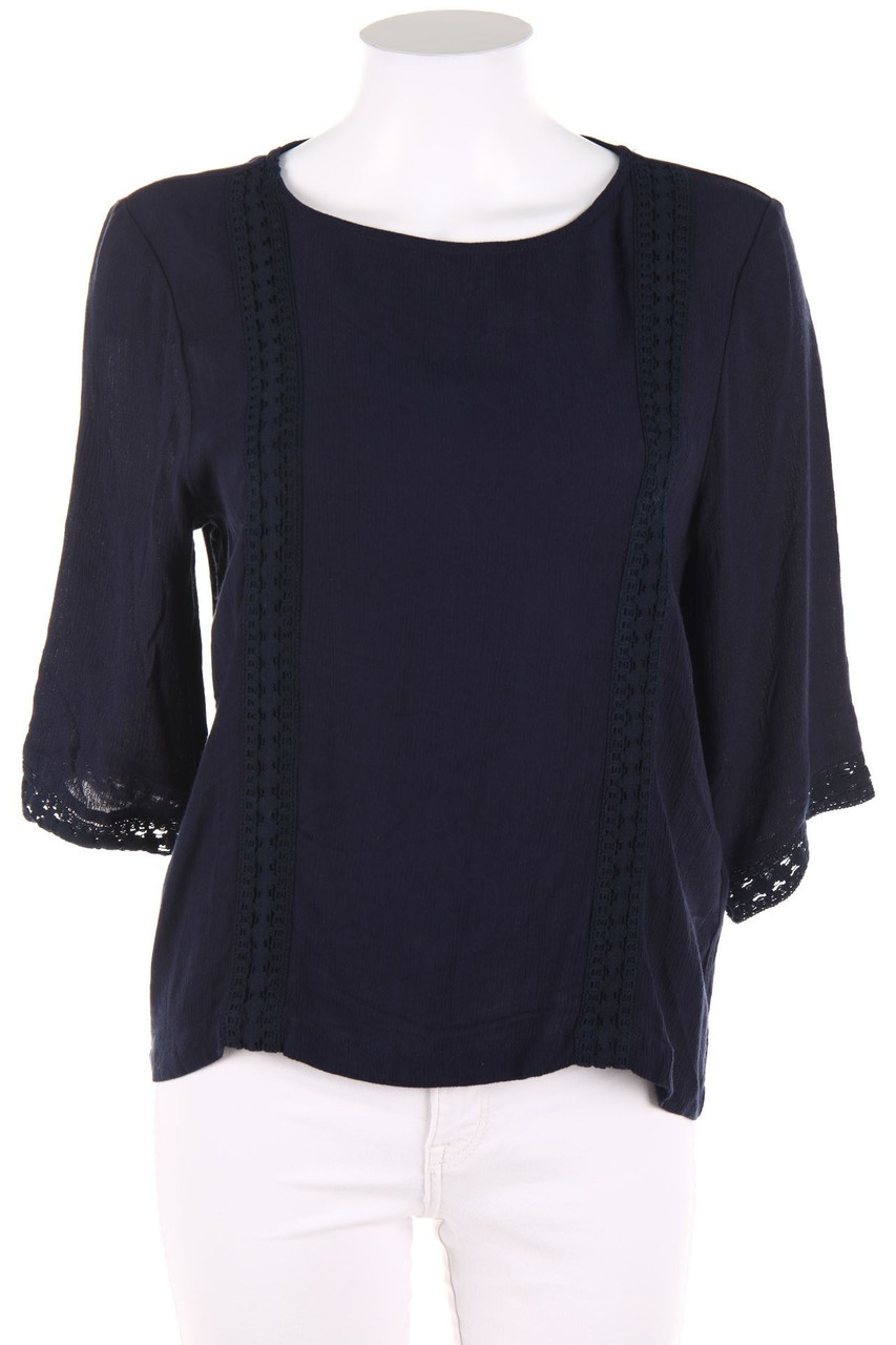 JACQUELINE de YONG - Bluse mit 3/4-Ärmel mit Spitze - D 34