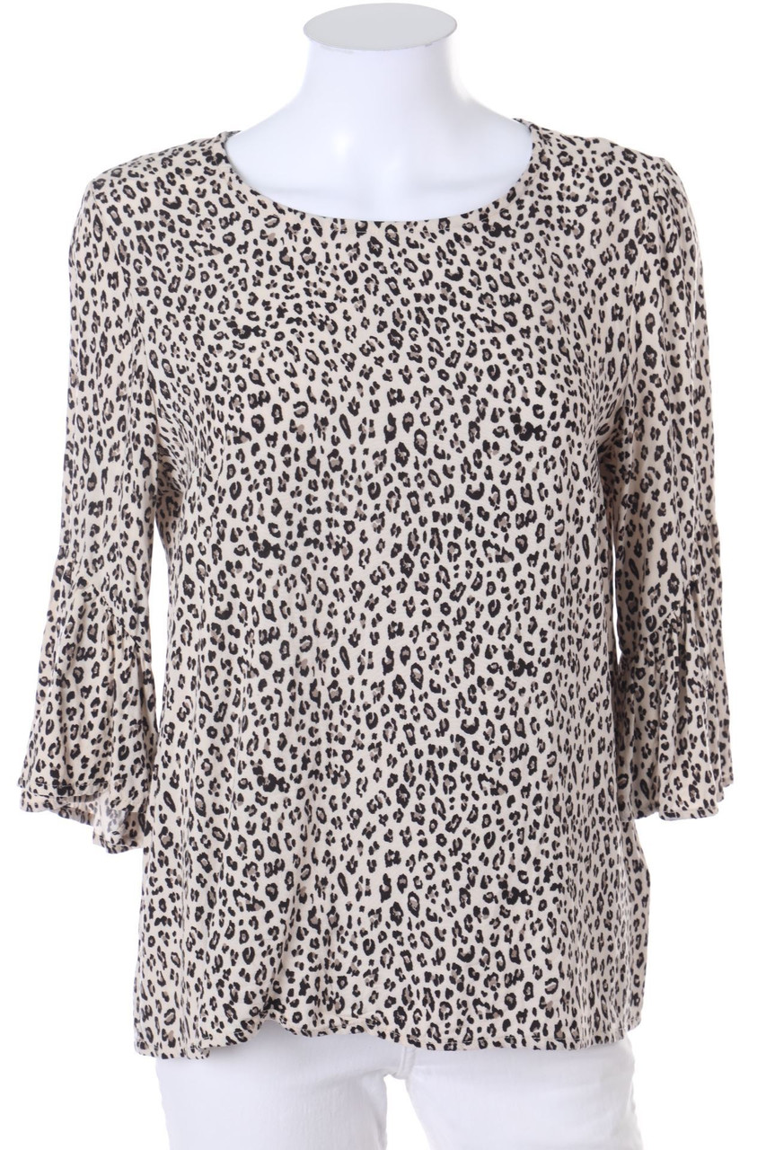 ABOUT YOU - Bluse mit Leo-Print aus Viskose - D 38