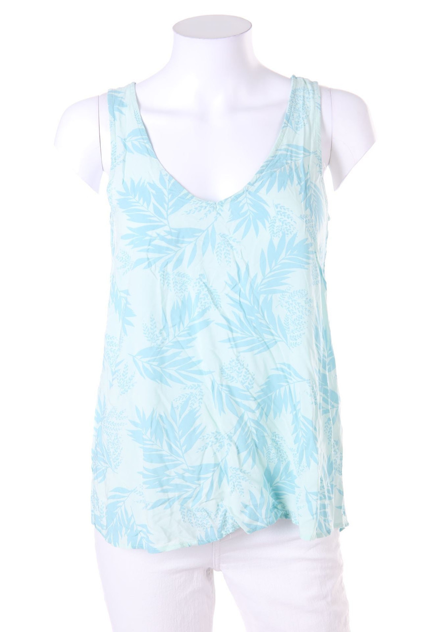 Ohne Label - Blusentop mit Print - D 36