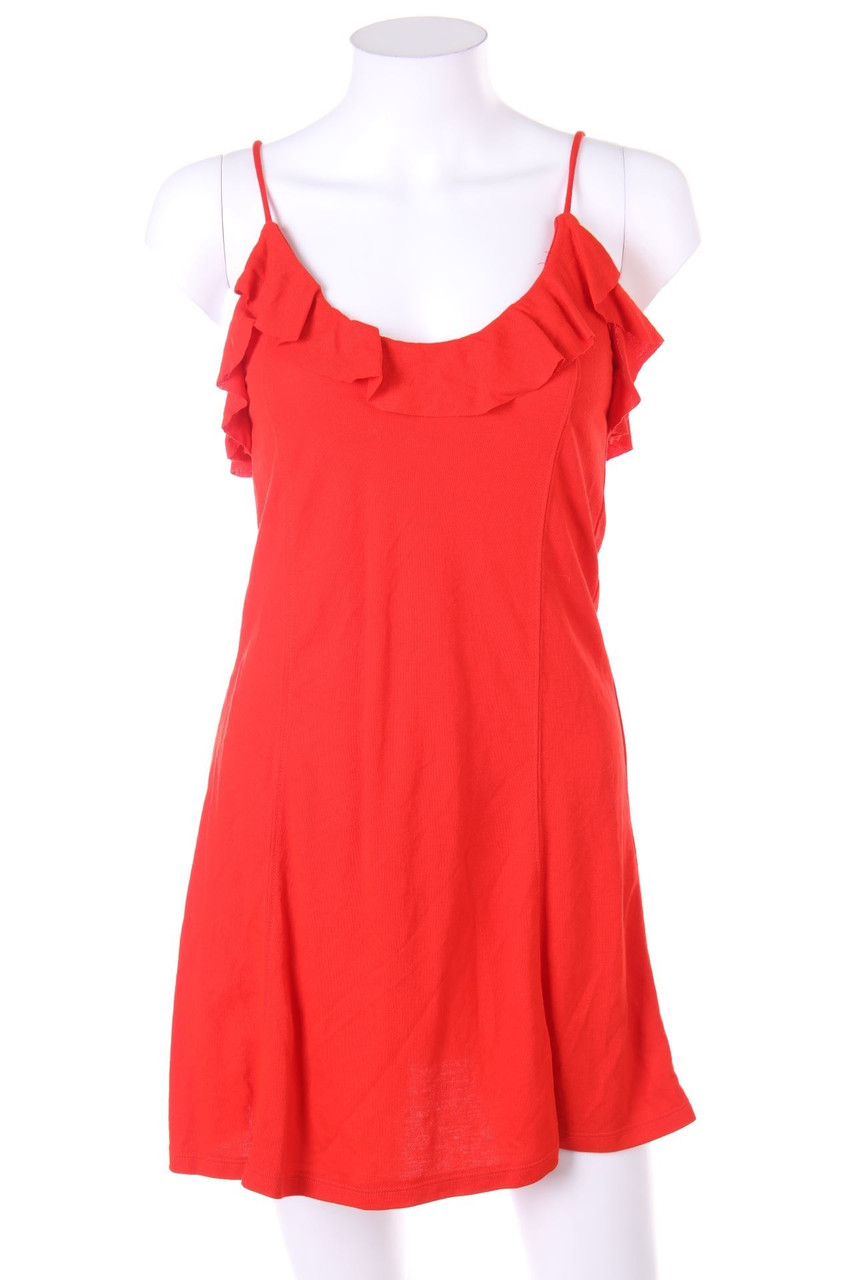 ZARA - Minikleid mit Volants - S