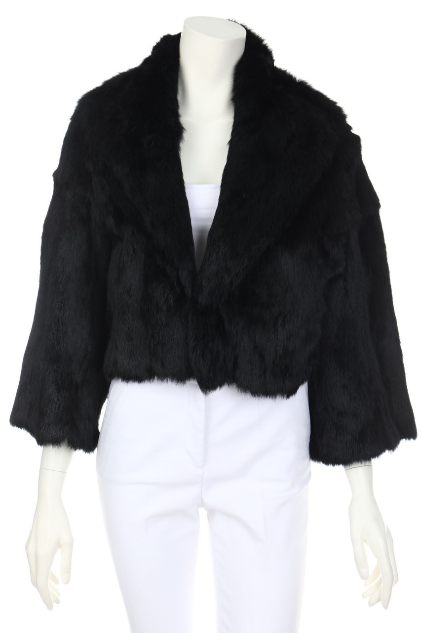 bagatt - Cropped-Echt-Pelz-Jacke - M