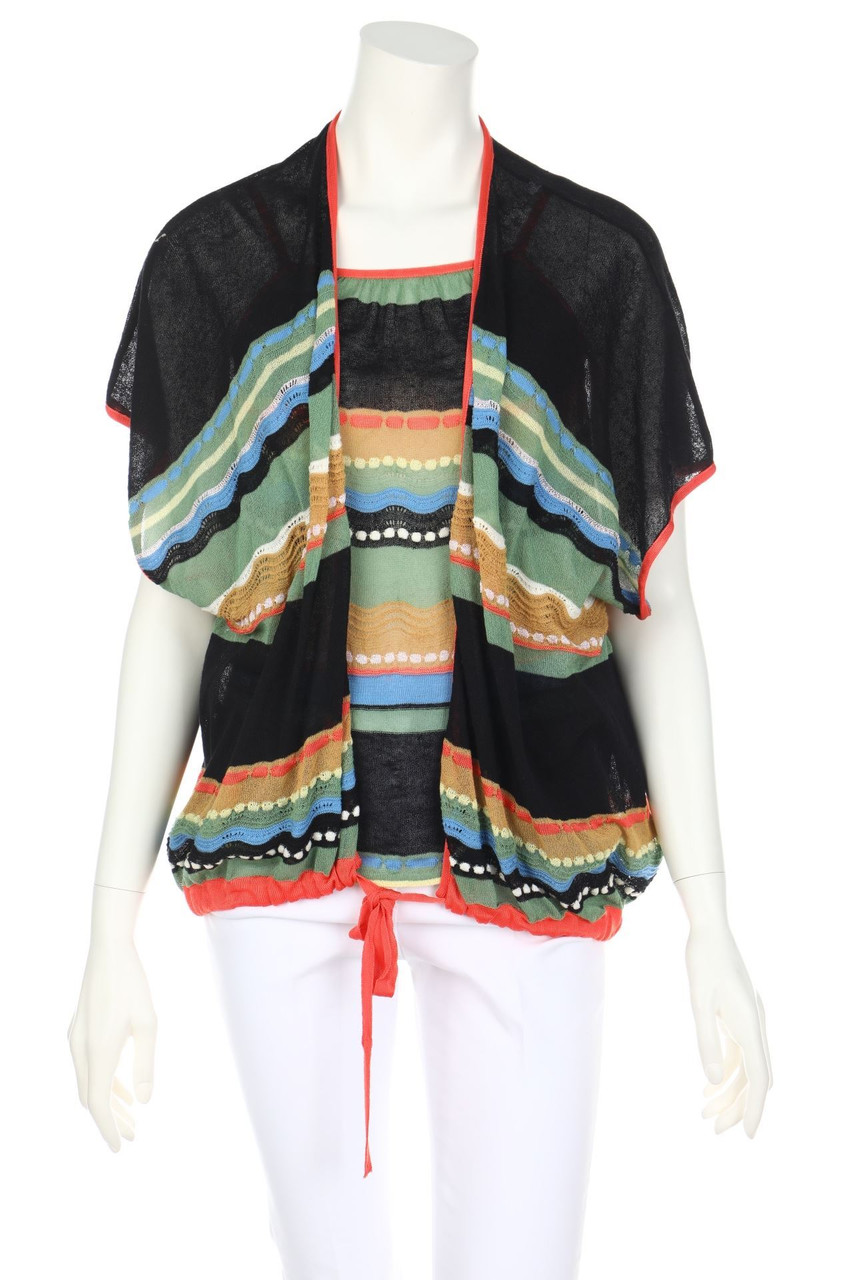 M MISSONI - Strick-Kombination mit Leinen - D 38