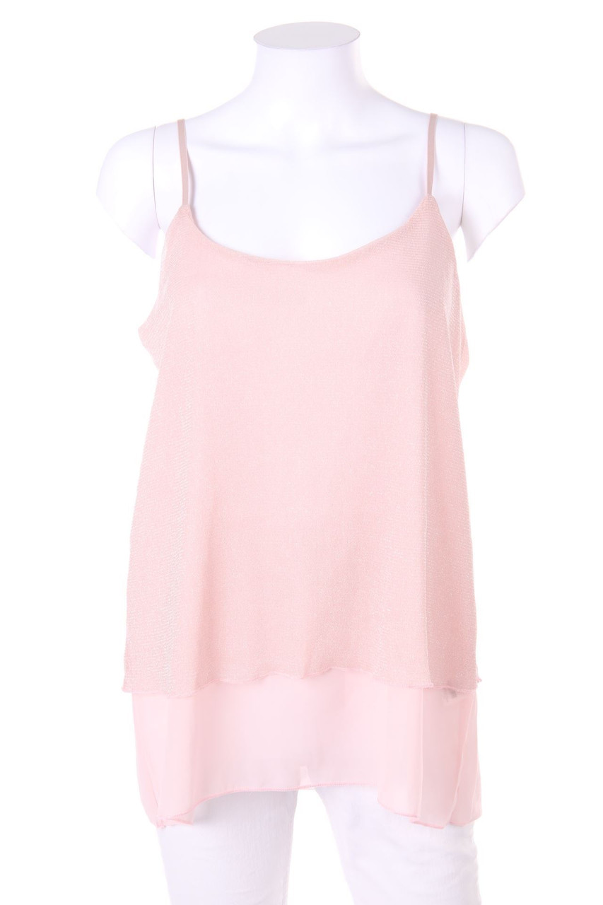 COLLOSEUM - Top mit Metallic-Effekt - M