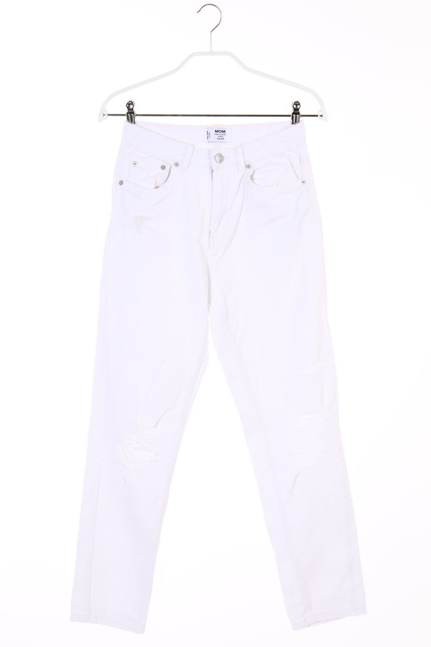 TALLY WEiJL - Destroyed-High Waist-Mom-Jeans - D 34