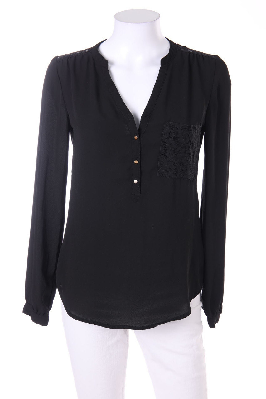 Pimkie - Bluse mit Spitze - S