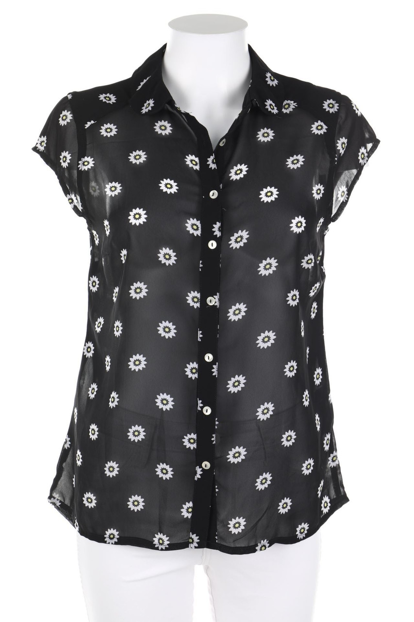 Yessica by C&A - Kurzarm-Bluse mit Blumen-Print - D 36