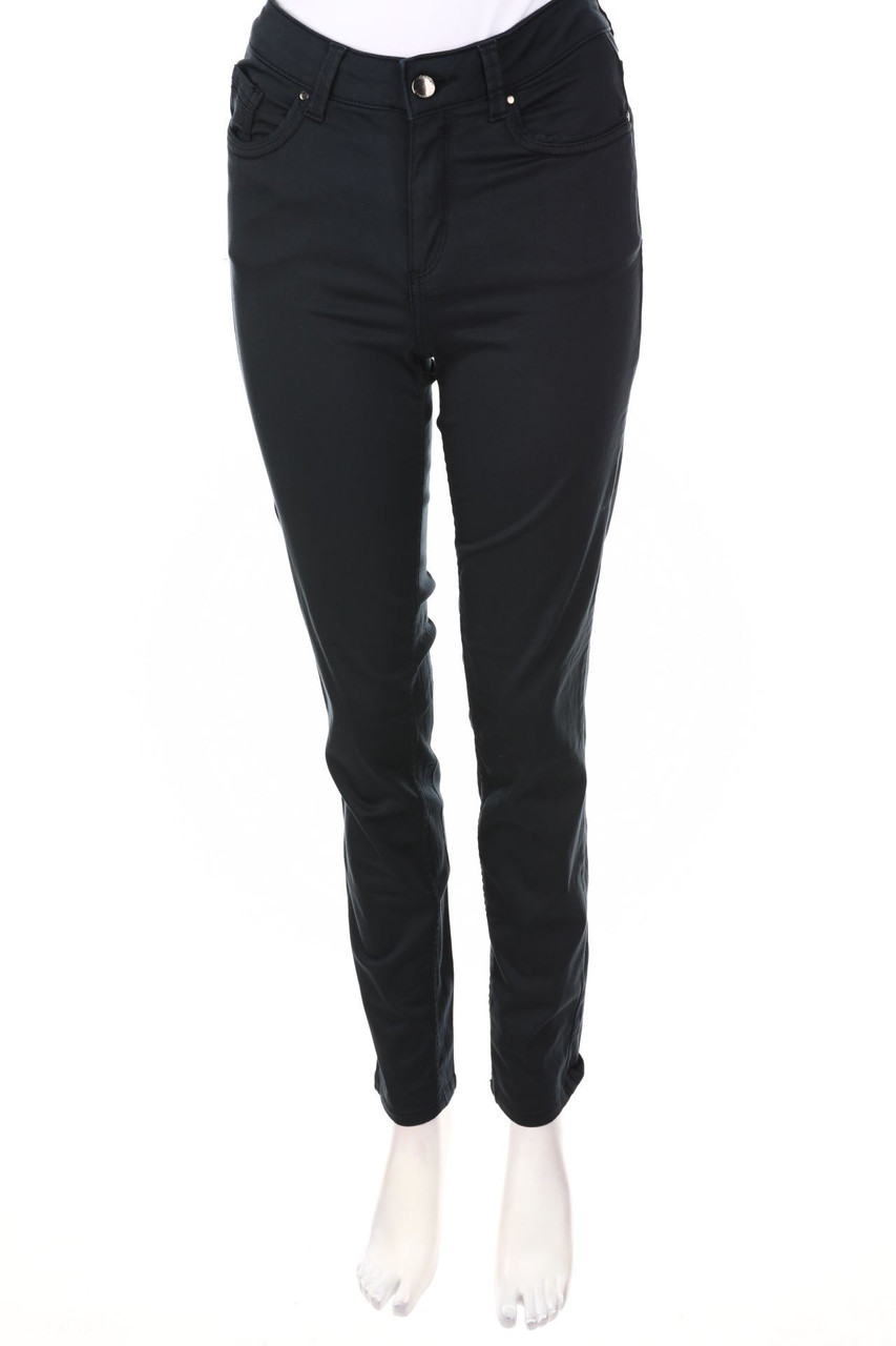 MANOR woman - Skinny Jeggings mit Logo-Knöpfen - D 34