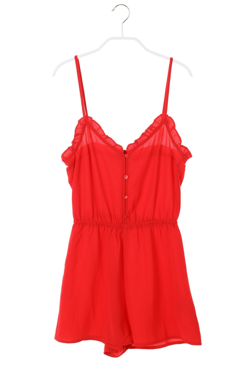 H&M DIVIDED - Playsuit mit Rüschen - D 34