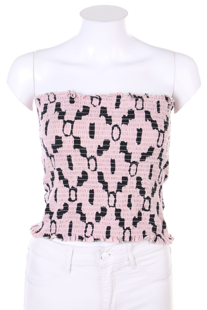 H&M - Tube-Top mit Print - L