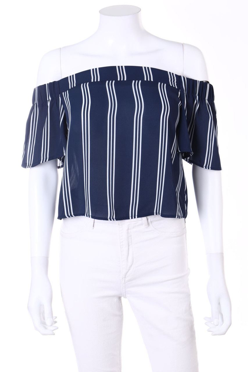 TALLY WEiJL - Streifen-Carmen-Bluse - XS